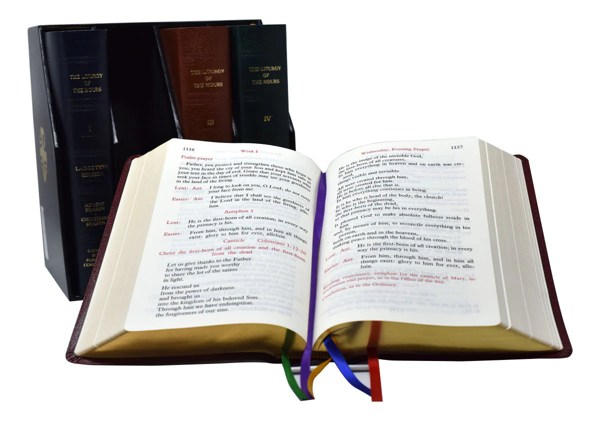 Liturgy Of The Hours (Set Of 4) Large Type