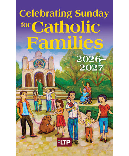 Celebrating Sunday for Catholic Families 2026-2027. paperback, 128 pages, 5 3/8" x 8 3/8"