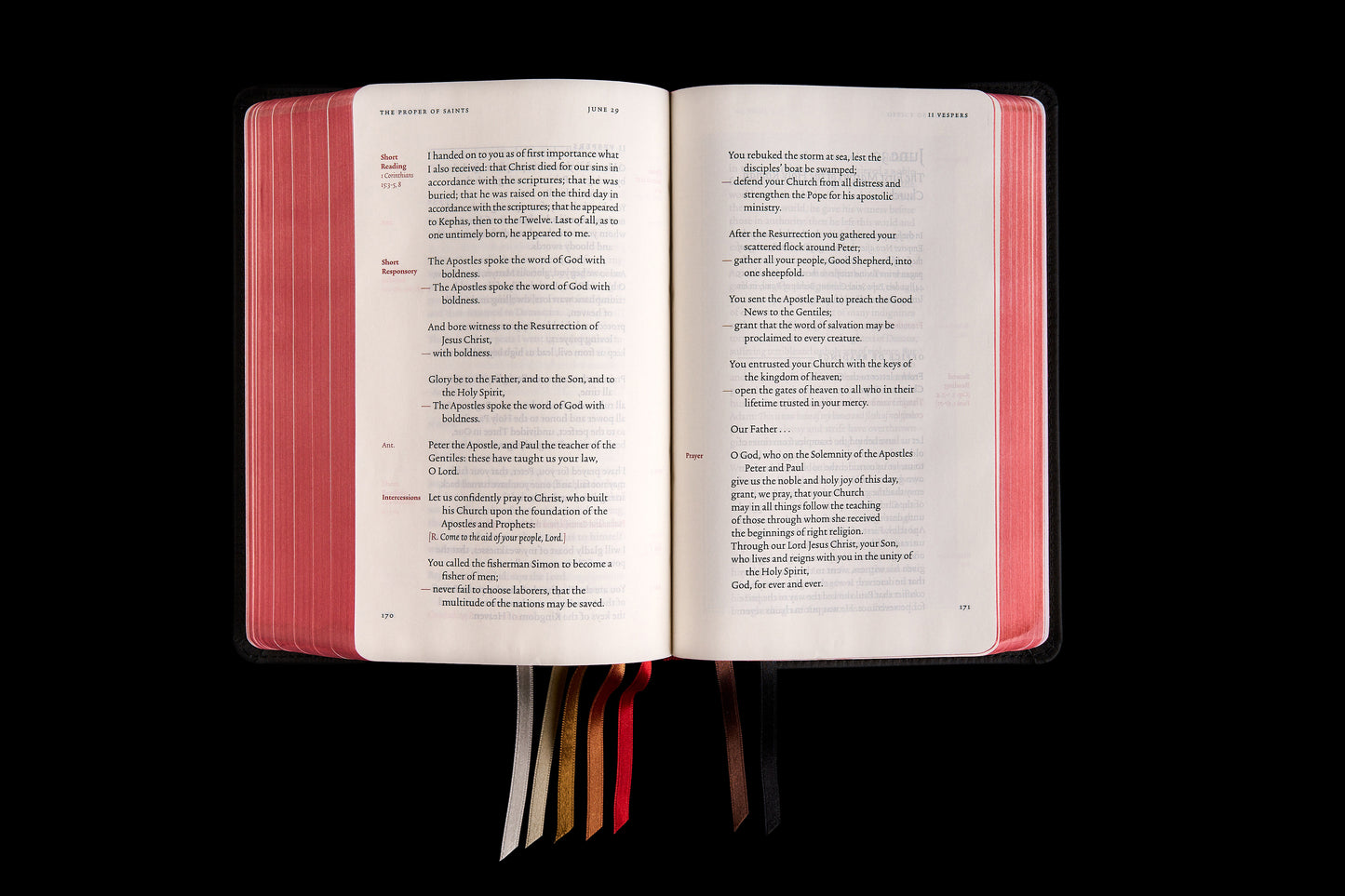 Premium Leather - Large Size - Liturgy of the Hours, 2nd Ed