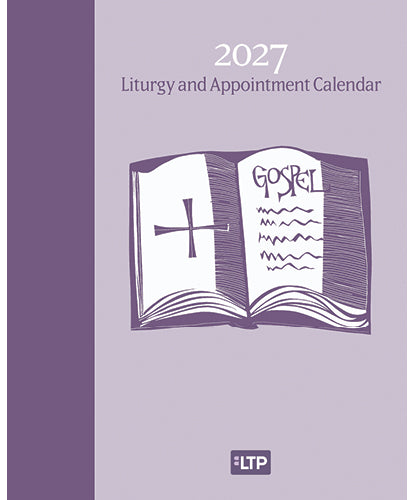 Liturgy and Appointment Calendar 2027, spiral, 8 x 10, 128 pages