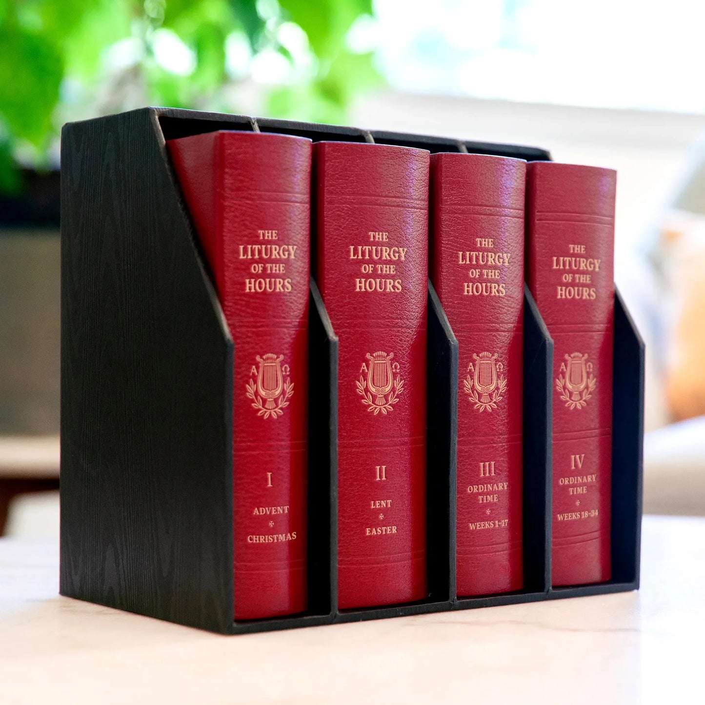 Standard Leather - Standard Size - Liturgy of the Hours, 2nd Ed