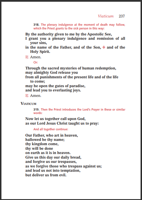 Order of the Anointing of the Sick and of their Pastoral Care / Ritual de la Unción de los enfermos y de su atención pastoral