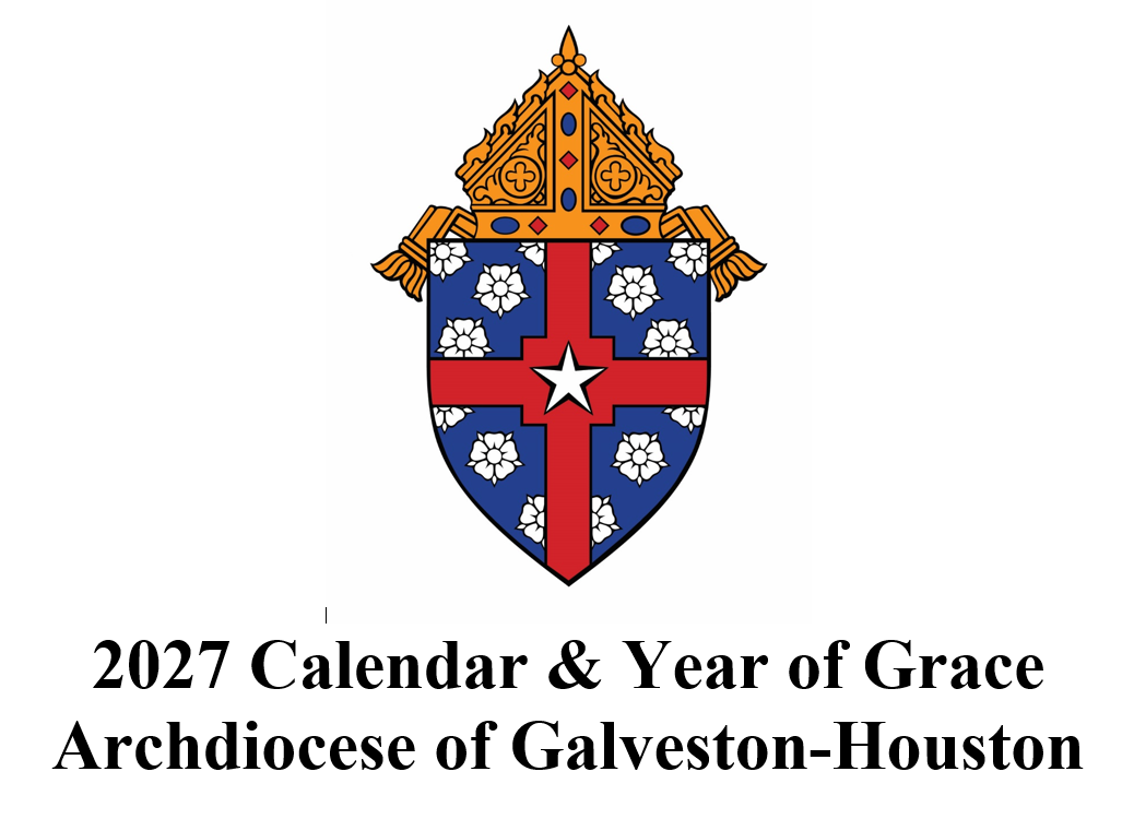 Archdiocesan Year of Grace 2027 - Calendar - Printed Copy