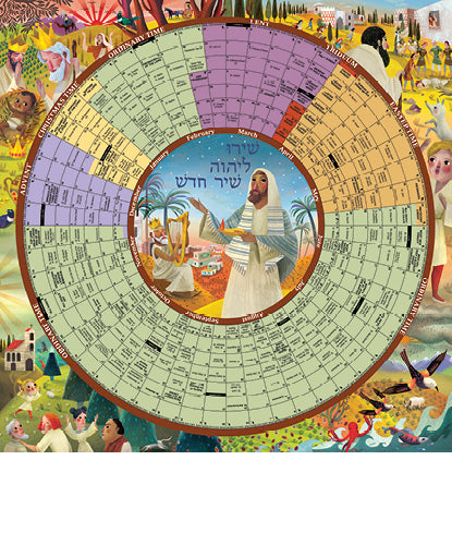 The Year of Grace Liturgical Calendar 2027, Paper Poster, 26 x 26